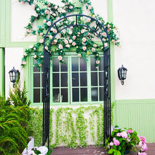 Load image into Gallery viewer, SCENDOR Garden Arches Arbors Curved Metal Plants Trellis Use for Climbing Plants