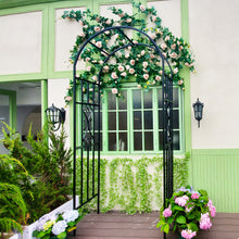 Load image into Gallery viewer, SCENDOR Garden Arches Arbors Curved Metal Plants Trellis Use for Climbing Plants