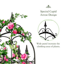 Load image into Gallery viewer, SCENDOR Garden Trellis 60” x 21.7” for Climbing Plants