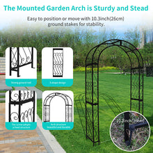 Load image into Gallery viewer, Scendor European-Style Iron Arbors Arches Trellises Garden Decoration Plant Climbing Plant Climbing