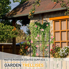 Load image into Gallery viewer, SCENDOR Garden Trellis 70” x 21.7” for Climbing Plants