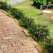 Load image into Gallery viewer, SCENDOR Garden Decorative Fences Panel 18"x16" 5 Pack for Flower Bed Edging Rustproof Dog Fencing
